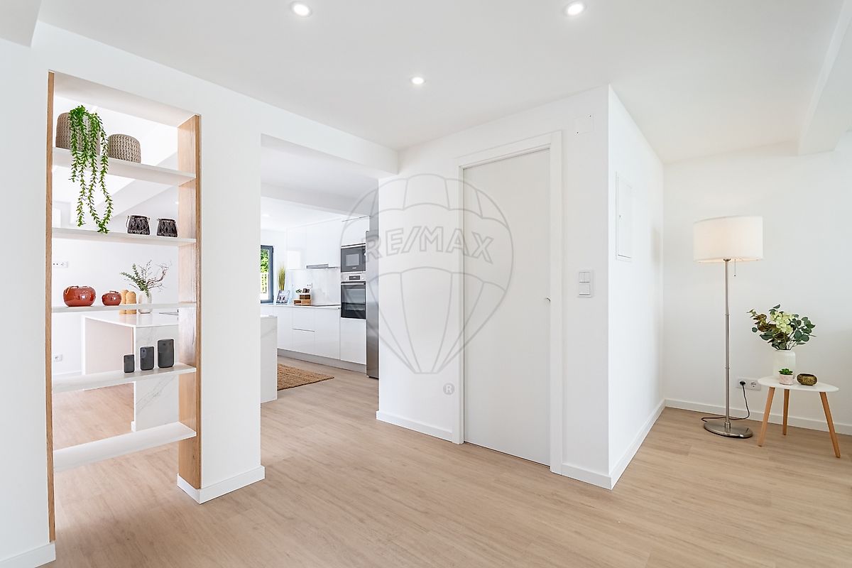 Sala com ligação ao exterior